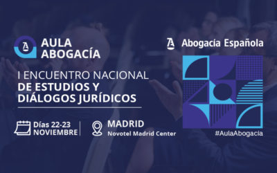 Más de 80 ponentes intervendrán en el I congreso jurídico de la Abogacía Española el 22 y 23 de noviembre en Madrid